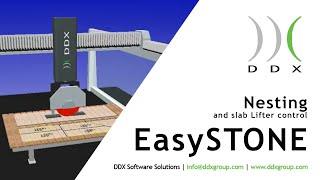 DDX PILLS | EasySTONE - Nesting and slab lifter control