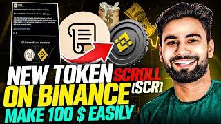 Scroll (SCR) Price Prediction and Review | SCR in Binance Pre Market | Vishal Techzone