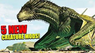 5 NEW CREATURE MODS | Ark Survival Ascended