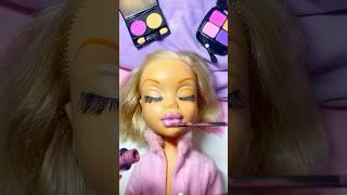 ASMR Satisfying with Unboxing & Review Miniature Mannequin Pink Makeup Set Sounds Video 