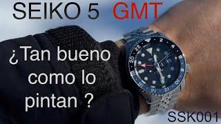 Seiko 5 GMT  - SSK001 - Vale la pena tenerlo?    Cuestion de Tiempo