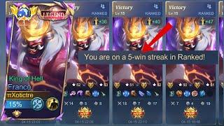 FRANCO BEST BUILD & EMBLEM FOR AUTO WIN STREAK ( must try ) FRANCO EXP LANE DAMAGE BUILD GAMEPLAY