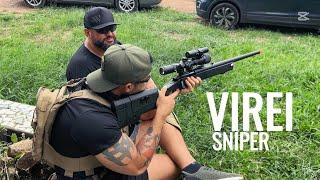 ASSAULT JOGANDO DE SNIPER - REGULANDO A MIRA NO AIRSOFT