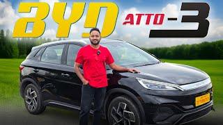  BYD Atto 3: The Stylish Electric SUV | Telugu Review I Meher Gear Head