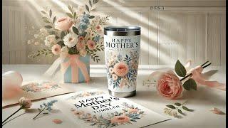  TEEZWONDER Gifts For Mom From Daughter, Son | Best Happy Mother's Day Tumbler 