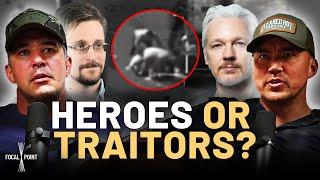 Julian Assange & Edward Snowden: Heroes or Traitors? I Mike Glover & Andy Stumpf Discuss