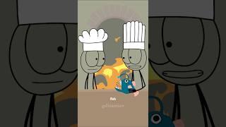 perbedaan chef inggris vs jawa ‼️ english vs java chef ‼️ #shorts #memes #countryballs