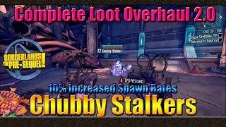 Borderlands The Pre Sequel | Farming Chubby Stalkers | New 10% Increased Spawn Rate | CLO 2.0 Patch