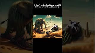 Lirilli Larila vs il cacto hipopotoma️ #shorts #brainrot #fight #clash #memes