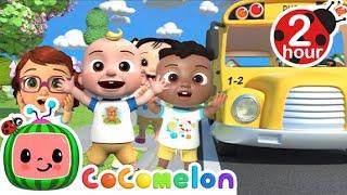 Wheels on the Bus! | 2 HOUR CoComelon Nursery Rhymes