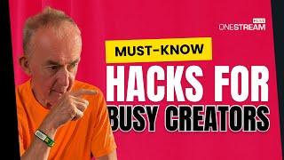 Boost Your Efficiency: Top Productivity Hacks for Busy Broadcasters