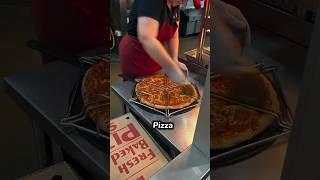 Making pizza slice #mindspark #facts #pizza #shorts