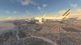 Microsoft Flight Simulator 2020 Xbox Series S A320 Russia Moscow -St.Petersburg