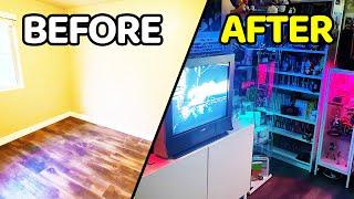 We built our DREAM RETRO game room! 