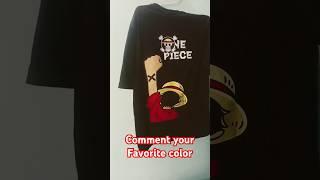One piece tshirt || #viralshorts #trendingshorts