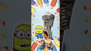 #minions #gru #howtodraw #drawing #coloring #booboo #kidsarttutorial #learndrawing