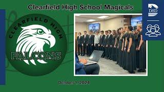 Clearfield Madrigals perform at Davis School District Board Meeting