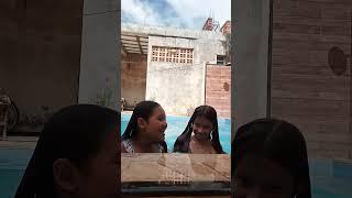 vlog na piscina da minha amigas