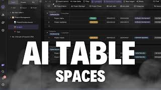 AI Table Spaces - How to Use AI Table Spaces