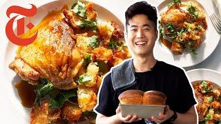 Perfect Roasted Chicken With Croutons and Fish-Sauce Butter | Eric Kim | NYT Cooking