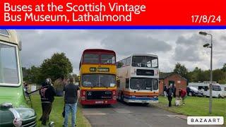 Buses at the Scottish Vintage Bus Museum Open Weekend, Lathalmond • Bus Vlog 17/8/24