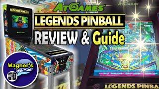 AtGames Legends Pinball Setup, Game Play and Review