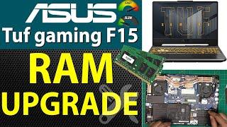 How to Upgrade RAM on Asus Tuf Gaming F15 FX506H Laptop - Step-by-Step 