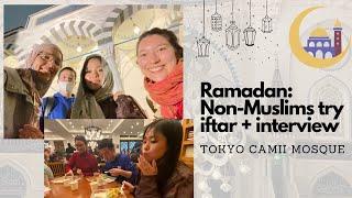 Tokyo Camii Mosque: Non-Muslims (Japanese) try iftar + Interview!