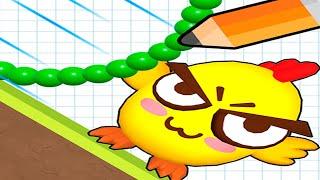 Draw To Crash: Smash Angry Egg - Levels 1 to 100