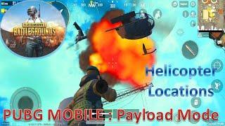 All Secret Locations of Helicopter in PUBG Payload Mode | Elite Yodha