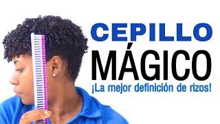 PEINE 3 CERDAS (CEPILLITO MÁGICO) que define el cabello rizado| AFROAGUACATE