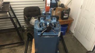 Scotchman 350 Cold Saw Review & Cart