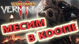 ПЕРВЫЙ ВЗГЛЯД НА WARHAMMER VERMINTIDE 2,ПРОХОЖДЕНИЕ В КООПЕ!