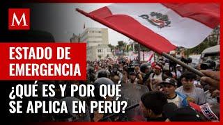 ¿Qué es un estado de emergencia y por qué se aplica en Perú?