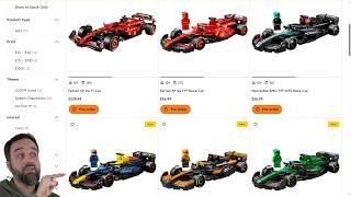 LEGO Formula 1 Speed Champs, Icons, & Technic thoughts (waiting on LEGO to add City F1)