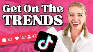 The Easiest Way To Find TikTok Trends EARLY!