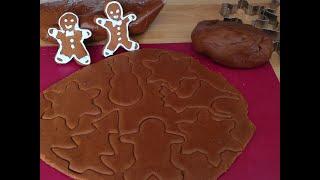 Gingerbread dough. Real delicious gingerbread