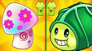 Plants vs Zombies 2: Zoybean Pod Pvz 2 Vs Hypno-shroom Pvz2- All Max Level