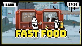 FAST FOOD | Bruca se zaposlio kod Strujića | Animirana serija #BBBB | EP18