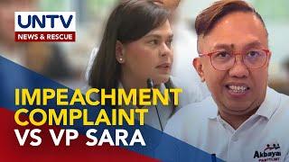 Advocacy groups to file impeachment complaint vs. VP Sara