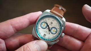 OSO Vintage Style Chronograph 70's Style Watch Review