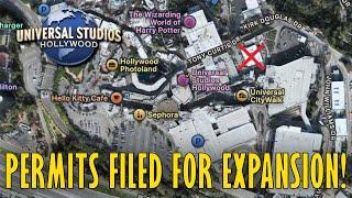 New Permits Filed For Universal Studios Hollywood EXPANSION!