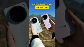 Vivo x200 pro vs x200 pro mini camera test #shorts #vivovseries #ultrasyncblue #vivoxnote