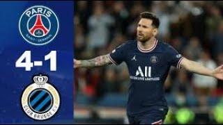 PSG vs Club Brugge 4-1 Extended Highlights & All Goals 2021 HD