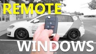 MK7 Remote Window Coding with OBDeleven (both ways)