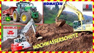 KOMATSU PC240NLC, Takeuchi TB2150R, John Deere, Massey Ferguson - Erdbau, Weinstadt, 2024.