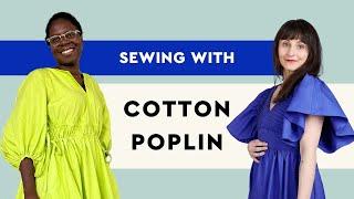 All About Sewing With Cotton Poplin | Core Fabrics