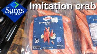 Sam's club Surimi imitation crab has the internet going crazy !!!!