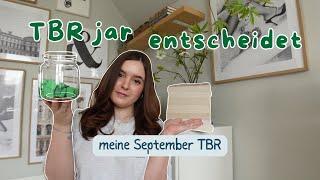 TBR jar entscheidet welche Bücher ich im September lesen werde 