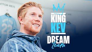 Which legends make Kevin De Bruyne's all-time Man City XI? 